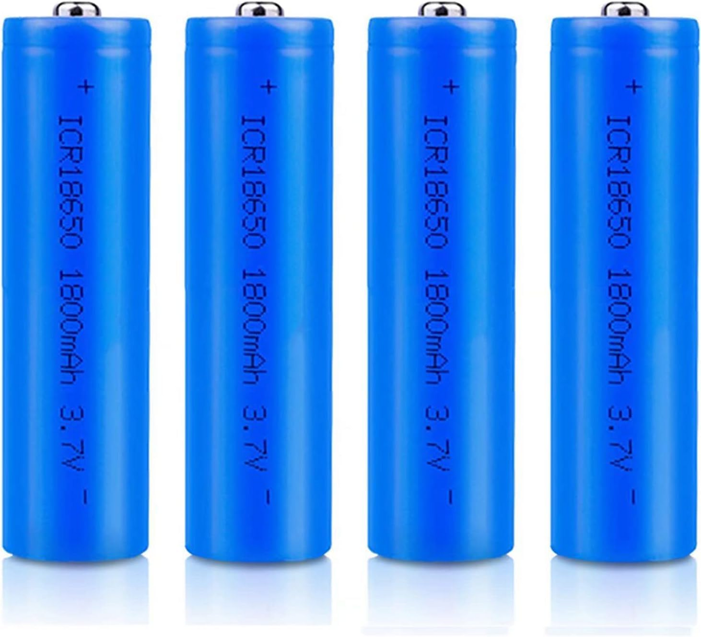 18650 3.7V 1800mAh Lithium li-ion Rechargeable Battery for Flashlight Headlamps Doorbells 100Pce