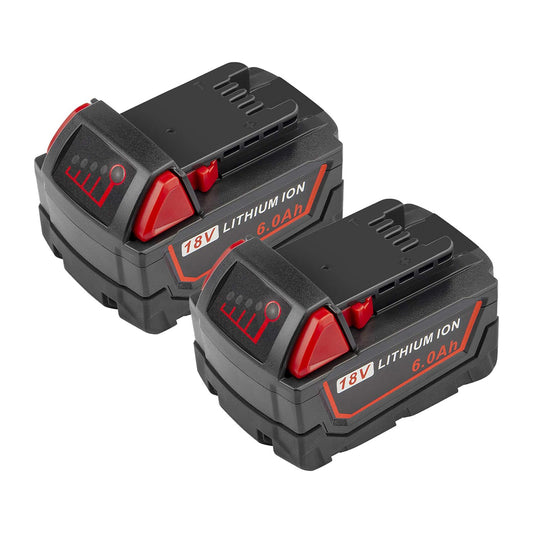 Replacement Battery for Milwaukee M18 XC Lithium Battery 18V 3ah/4ah/5ah/6ah/9ah Hand Drill Battery Power Tool Accessories