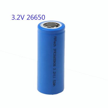 26650 3600mAh 3.7V Cylindrical Lithium batteries for Flashlights Power Tools 100Pce