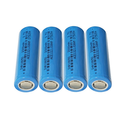 18650 3.7V 2000mAh Li-ion Battery for Portable Flashlight 100Pce