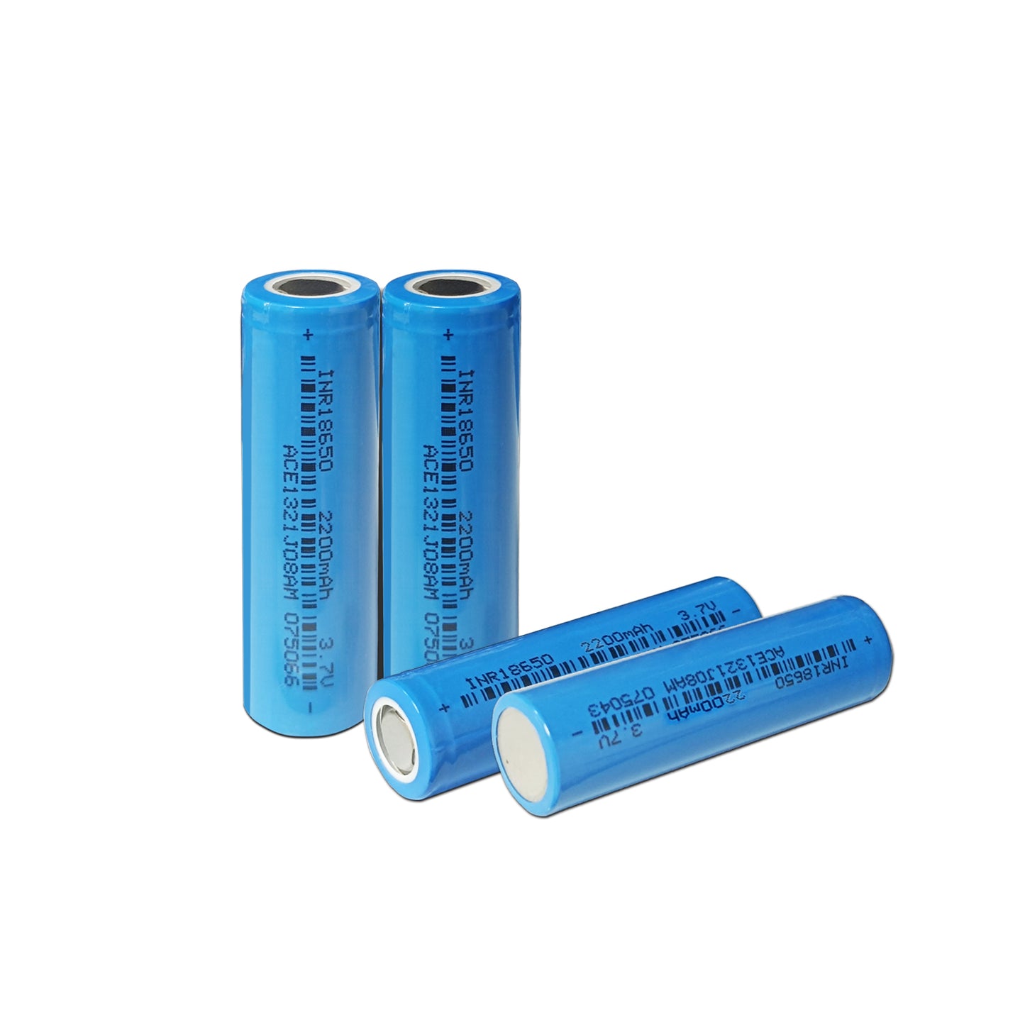 18650 2200mah 3.7v Lithium ion Battery Long Cycle Life 100Pce